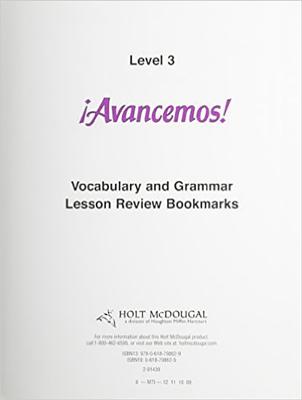 Lesson Review Bookmarks - ML