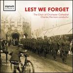 Lest We Forget