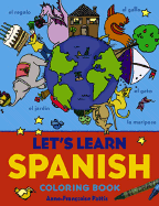 Let's Learn Spanish Coloring Book