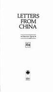 Letters from China