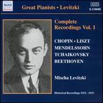 Levitzki: Complete Recordings, Vol. 1