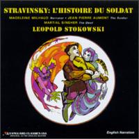 L'Histoire Du Soldat - Charles Russo (clarinet); Gerald Tarack (violin); Jean-Pierre Aumont (speech/speaker/speaking part);...