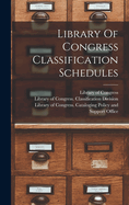 Library Of Congress Classification Schedules