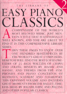 Library Of Easy Piano Classics 2