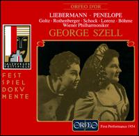 Liebermann: Penelope - Anneliese Rothenberger (vocals); Christel Goltz (vocals); Kurt B�hme (vocals); Kurt Equiluz (vocals); Max Lorenz (vocals);...