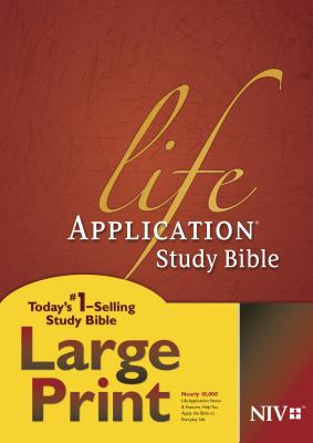 Life Application Study Bible-NIV-Large Print - Tyndale (Creator)