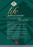 Life Application Study Bible-Nlt-Personal Size