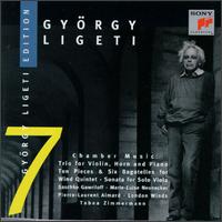 Ligeti: Chamber Music - Gareth Hulse (oboe); Marie-Luise Neunecker (horn); Michael Collins (clarinet); Philippa Davies (flute);...