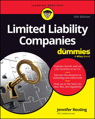 Limited Liability Companies for Dummies - Reuting, Jennifer