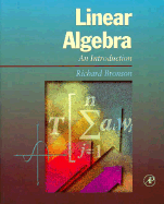 Linear Algebra: An Introduction