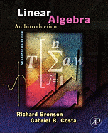 Linear Algebra - Bronson, Richard, and Costa, Gabriel B