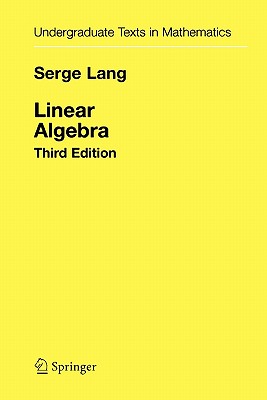 Linear Algebra - Lang, Serge