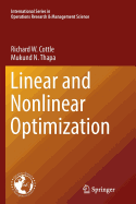 Linear and Nonlinear Optimization