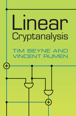 Linear Cryptanalysis - Beyne, Tim, and Rijmen, Vincent