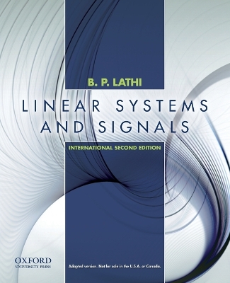 Linear Systems and Signals: International Edition - Lathi