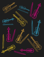 Lined Ruled and Staff Manuscript Paper for Notes Lyrics and Music