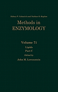 Lipids, Part C: Volume 71