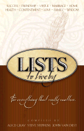 Lists to Live By: The First Collection: For Everything That Really Matters