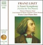 Liszt: A Faust Symphony (version for 2 pianos)