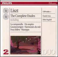 Liszt: The Complete Etudes - Claudio Arrau (piano); Nikita Magaloff (piano)