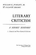 Literary Criticism: A Short History