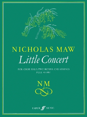Little Concert: Full Score - Maw, Nicholas (Composer)