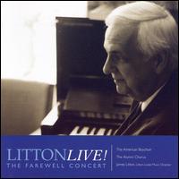 Litton Live!: The Farewell Concert - American Boychoir Alumni Chorus (choir, chorus); American Boychoir Class of 2001 (boy's choir);...