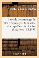 Livre de D?comptage Des R?les d'?quipages