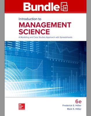 LL Introduction to Management Science; Connect - Hillier, Frederick S, and Hillier, Mark S, Professor