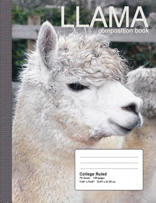 Llama Composition Notebook - King, Linda