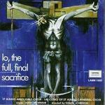 Lo, the Full, Final Sacrifice