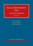 Local Government Law, Cases and Materials