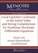 Local Lipschitz Continuity in the Initial Value and Strong Completeness for Nonlinear Stochastic Differential Equations