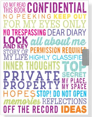 Lock Jrnl My Eyes Only - Peter Pauper Press, Inc (Creator)