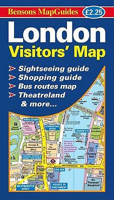 London Visitors' Map - Bensons Mapguides