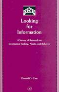 Looking for Information: A Survey of Research on Information Seeking, Needs, and Behavior