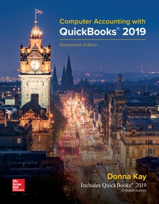 Loose Leaf for Computer Accounting with QuickBooks 2019 - Kay, Donna