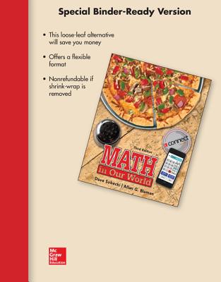 Loose Leaf for Math in Our World - Sobecki, David, Professor, and Bluman, Allan G, Professor