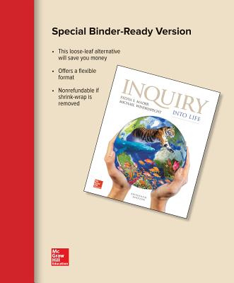Loose Leaf Version for Inquiry Into Life - Mader, Sylvia