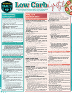 Low Carb Lifestyle: A Quickstudy Laminated Reference