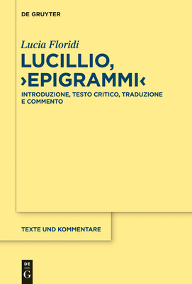 Lucillio, "Epigrammi" - Floridi, Lucia
