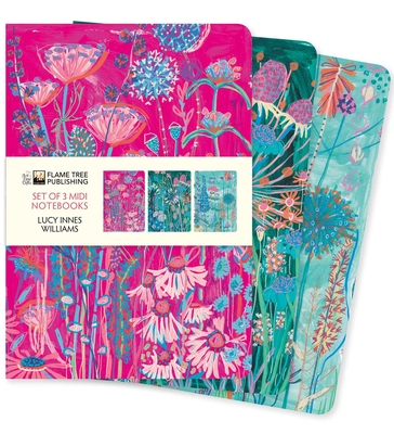 Lucy Innes Williams Set of 3 MIDI Notebooks - Flame Tree Studio (Creator)