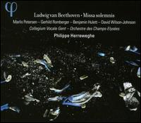 Ludwig van Beethoven: Missa Solemnis - Benjamin Hulett (tenor); Collegium Vocale Orchestra; David Wilson-Johnson (baritone); Gerhild Romberger (mezzo-soprano);...