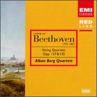 Ludwig van Beethoven: String Quartets, Opp. 127 & 135 - Alban Berg Quartet; Gerhard Schulz (violin); G�nter Pichler (violin); Thomas Kakuska (viola); Valentin Erben (cello)