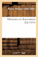 M?moires Et Observations
