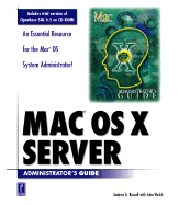 Mac OS X Server Administrator's Guide