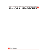 Mac Osx Headaches: How to Fix Common (and Not So Common) Problems in a Hurry