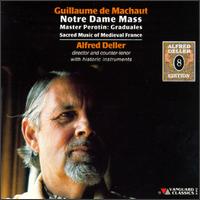 Machaut: Notre Dame Mass; Perotin: Graduals - Albrecht Renz (zink); Alfred Deller (counter tenor); Franz Josef Maier (fiddle); Gerald English (tenor);...