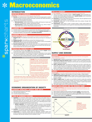 Macroeconomics SparkCharts - SparkNotes