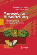 Macroevolution in Human Prehistory: Evolutionary Theory and Processual Archaeology